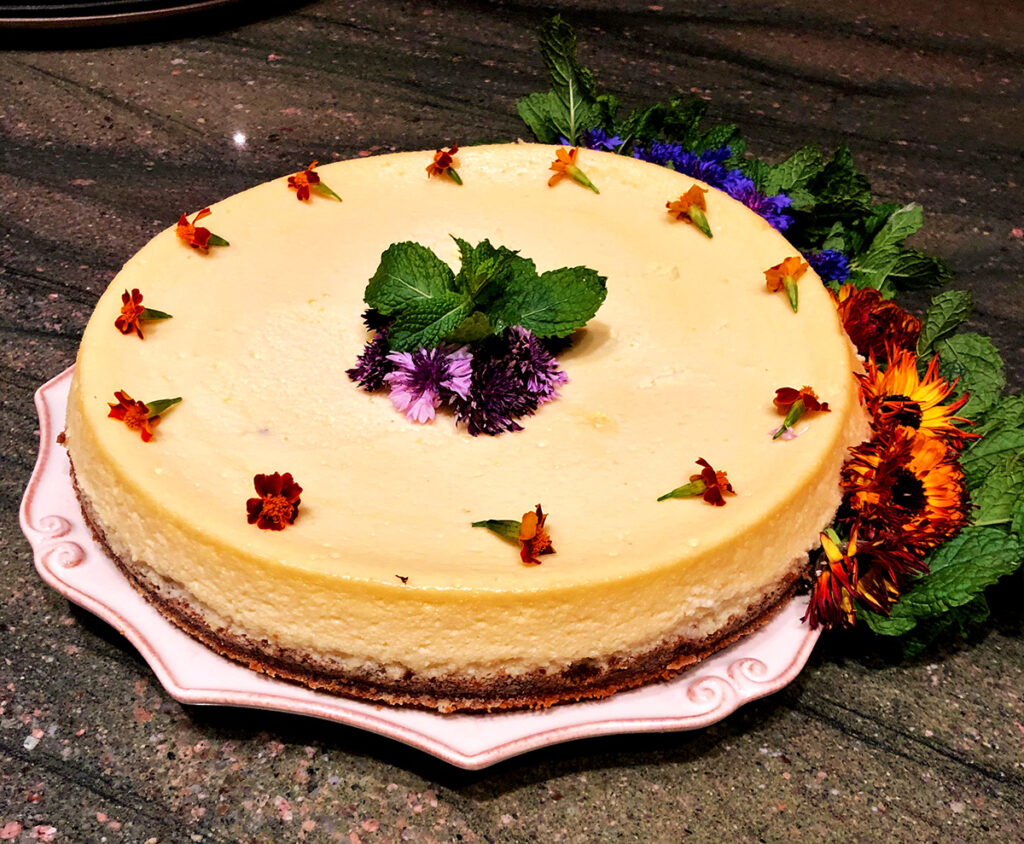 cheesecake served by park city elite private chefs